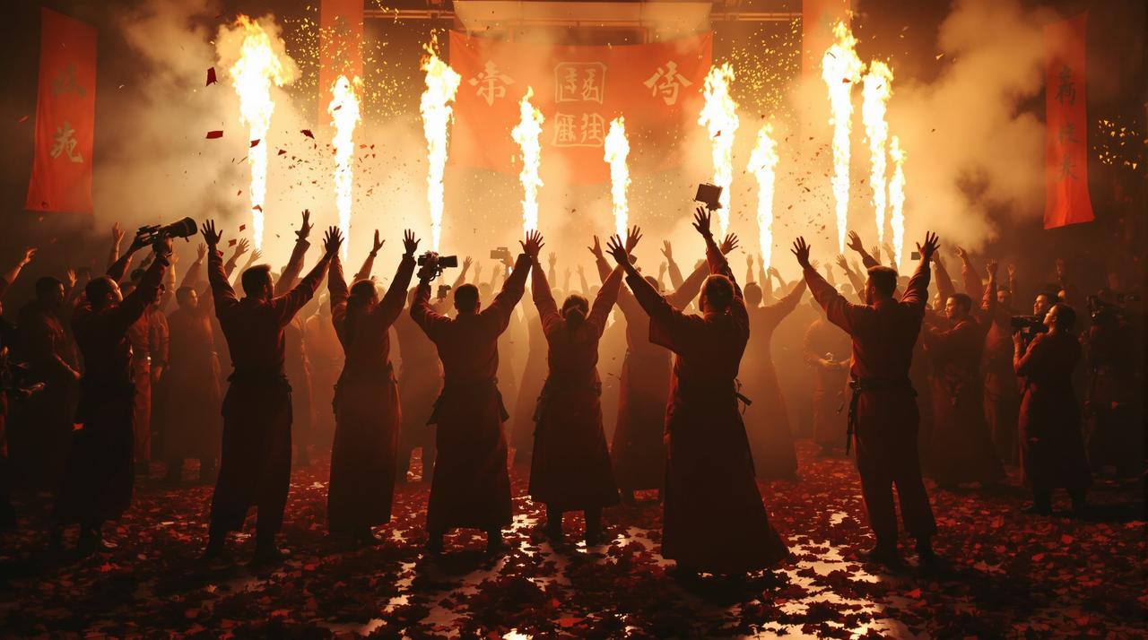 桃花视频年度巨制《山河无疆》正式杀青,预计明年春节档上映